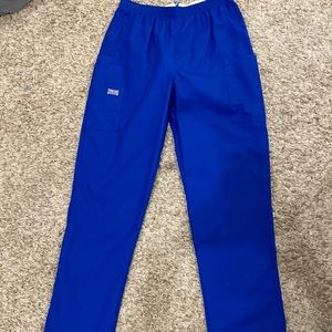 Cherokee galaxy blue scrubs. Size small petite. Style 4200P